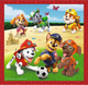 Пазлы 3 in 1 Trefl Paw Patrol Счастливые собаки 20+36+50 элементов (5900511348675) - изображение 3
