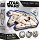 Пазл Trefl Wooden Star Wars Тысячелетний сокол 160 элементов (5900511201895) - изображение 1