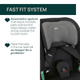 Автокрісло для дітей Chicco SEAT&GO I-SIZE 76-150 см Чорне (8058664181582) - зображення 11
