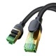 Сітковий кабель Baseus High Speed ​​CAT8 40Gigabit Ethernet Cable (Braided Cable) 3m Cluster Black [ID: 2595594225] - зображення 3