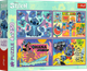 Пазли Trefl Lilo & Stitch Дивовижний Стіч 4x250 елементів 13311 (5900511133110) - зображення 1