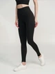 Спортивні легінси для фітнесу високі жіночі Giulia Leggings Rib 02 S-M Чорні (4823116931749) - зображення 2