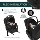 Fotelik samochodowy dla noworodków Chicco KORY PLUS 2025 AMBER GLOW 40-85 cm Biały (8058664181469) - obraz 3