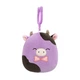 Брелок Squishmallows на клипсе - Коровка Олекси 9 см (SQCP00463) - изображение 1