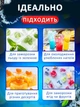 Комплект силіконова форма для льоду кругла куля на 6 комірок куль та куб з кришкою , 8 великих кубиків 5×5 см квадрат, для напоїв, коктелів, заморожування фруктів чи сумішей - зображення 6