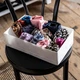Органайзер для зберігання речей IKEA STUK 20x34x10 см біла коробка для білизни ящик для гардеробу - зображення 5