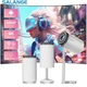 Смарт проектор Android 280 ANSI 1080P 4K підтримка Wi-Fi 6 Bluetooth Salange X5G портативний міні-проектор для дому і офісу домашній кінотеатр для фільмів і презентацій HDMI USB 360° поворот з висувним штативом - зображення 2