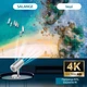 Смарт проектор Android 280 ANSI 1080P 4K підтримка Wi-Fi 6 Bluetooth Salange X5G портативний міні-проектор для дому і офісу домашній кінотеатр для фільмів і презентацій HDMI USB 360° поворот з висувним штативом - зображення 14