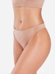 Трусики танга женские Giulia String Shine Edge L/XL Светло-бежевые (4823116931602) - изображение 2
