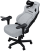 Fotel gamingowy Anda Seat Kaiser 4 L Gray Fabric (AD12YDDC-L-20-G-CF) - obraz 2