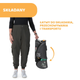 Fotelik samochodowy dla dzieci Chicco FOLD&GO I-SIZE 100-150 cm Czarny (8058664140152) - obraz 9