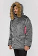 Парка (Аляска) Alpha Industries N-3B Parka MJN31000C1 Светло-серый 4XL - изображение 8