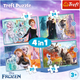 Пазлы 4 in 1 Trefl Frozen Удивительный мир Ледяного сердца 12+15+20+24 элемента (5900511343816) - изображение 6