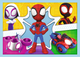 Пазлы 4 in 1 Trefl Marvel Spidey and his Amazing Friends Команда Спайда 12+15+20+24 элемента (5900511346114) - изображение 4
