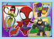 Пазлы 4 in 1 Trefl Marvel Spidey and his Amazing Friends Команда Спайда 12+15+20+24 элемента (5900511346114) - изображение 5