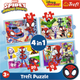 Пазлы 4 in 1 Trefl Marvel Spidey and his Amazing Friends Команда Спайда 12+15+20+24 элемента (5900511346114) - изображение 6