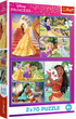Пазлы Trefl Disney Princess Сказочные дни 2х70 элементов (5900511344400) - изображение 1