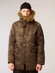 Парка Alpha Industries Slim Fit N-3B Parka XS Brown/Red - изображение 15
