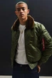 Бомбер Alpha Industries B-15 Slim Fit MJB45500C1 Оливковий S - изображение 1