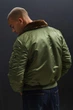 Бомбер Alpha Industries B-15 Slim Fit MJB45500C1 Оливковий S - изображение 4