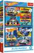 Пазлы Trefl Hot Wheels Игрушечные машинки 2х70 элементов (5900511344424) - изображение 1