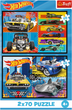 Пазлы Trefl Hot Wheels Игрушечные машинки 2х70 элементов (5900511344424) - изображение 4