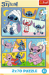 Пазлы Trefl Lilo & Stitch Со Стичем не скучно 2х70 элементов (5900511344448) - изображение 4