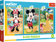 Пазлы Trefl Mickey & friends Мышь на празднике 3х50 элементов (5900511348811) - изображение 1
