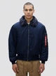 Бомбер чоловічий Alpha Industries B-15 Flight Jacket MJB23010C1 5XL Темно-синій (640631736925) - зображення 10