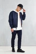 Бомбер мужской Alpha Industries L-2B Scout MJL46000C1 L Темно-синий (640631522559) - изображение 9