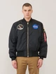 Бомбер мужской Alpha Industries Apollo MA-1 MJM21097C1 M Черный (640631421807) - изображение 12