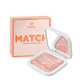 Рум'яна запечені перламутрові Bogenia Match Radiant Baked Blush (BG633), 002 Теракотові мармурові - зображення 2