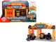 Zestaw do zabawy Dickie Toys Budowlana mikrostacja Volvo 3 pojazdy z efektem dźwiękowym i świetlnym 3725010 (4006333094125) - obraz 2