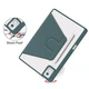 Чохол Lenovo Idea Tab Pro 12.7 2025 TPUCristal Pen holder 360 DarGreen - зображення 5