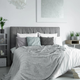 Koc Eurofirany Design 91 Cindy 200 x 220 cm Szary (5900811884781) - obraz 5