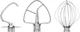 Кухонна машина KitchenAid Artisan 4,8 л 5KSM185PSEBK з відкидним блоком чавун - зображення 4