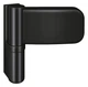 Петля дверна Simonswerk Siku K 3135 3D RAL 9005 чорна матова до 120 кг (01-3135_9005) - зображення 1