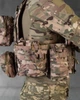Тактическая армейская плитоноска Cordura 1000D 14 подсумков с быстрым сбросом мультикам - изображение 6