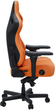 Fotel gamingowy Anda Seat Kaiser 4 L Blaze Orange (AD12YDDC-L-20-O-PV/C) - obraz 6