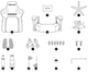 Fotel gamingowy Anda Seat Kaiser 4 L Tiffany (AD12YDDC-L-20-E-PV/C) - obraz 12