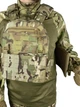 Плитоноска uaBRONIK (Plate Carrier) Закритого типу GEN 2.0 з підсумками та панель Molle Мультикам - зображення 6