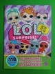 Розфарбовка з завданнями для малюків 118 наліпок LOL pets Читанка - изображение 1