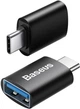 Адаптер Baseus Ingenuity Series Mini OTG Adaptor Type-C to USB-A 3.1 Black ZJJQ000001 - зображення 2