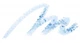 Водостойкий карандаш для глаз Flormar Waterproof Eyeliner 109 Baby Blue (Голубой) - изображение 2