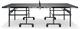 Тенісний стіл Joola Outdoor J200A Grey (11642) + Набір для настільного тенісу Joola Duo Pro 2 Bats 3 Balls (54821) у подарунок! - зображення 4