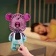 Детский портативный мини вентилятор в форме медведя USB аккумуляторный бесшумный 2в1 с 3 скоростями - изображение 13