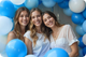 Butla z helem Ricokids 0.42 m³ z balonami i wstążką Blue (5903890626464) - obraz 5