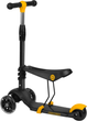 Hulajnoga dziecięca RICOKIDS Cubi trójkołowa Black-Orange (5903890611682) - obraz 4