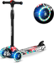 Самокат дитячий RICOKIDS Piko триколісний Black-Red (5903890605360) - зображення 5