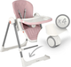 Krzesełko do karmienia Ricokids Nukido Elite ze stolikiem Pink (5903890622107) - obraz 13